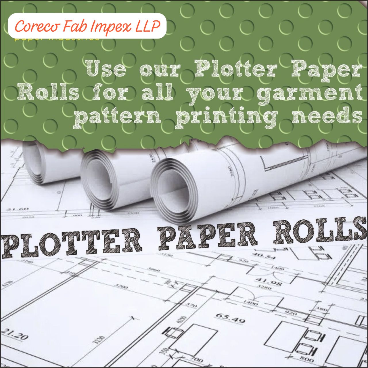 Garment Plotter Paper Rolls - Image 2